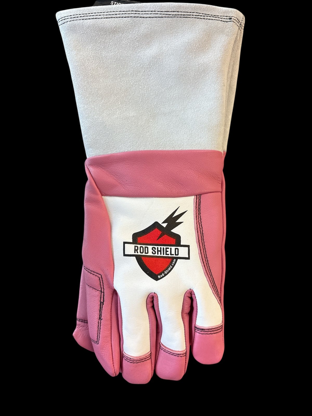 Pink Stick Welding Gloves photo 4