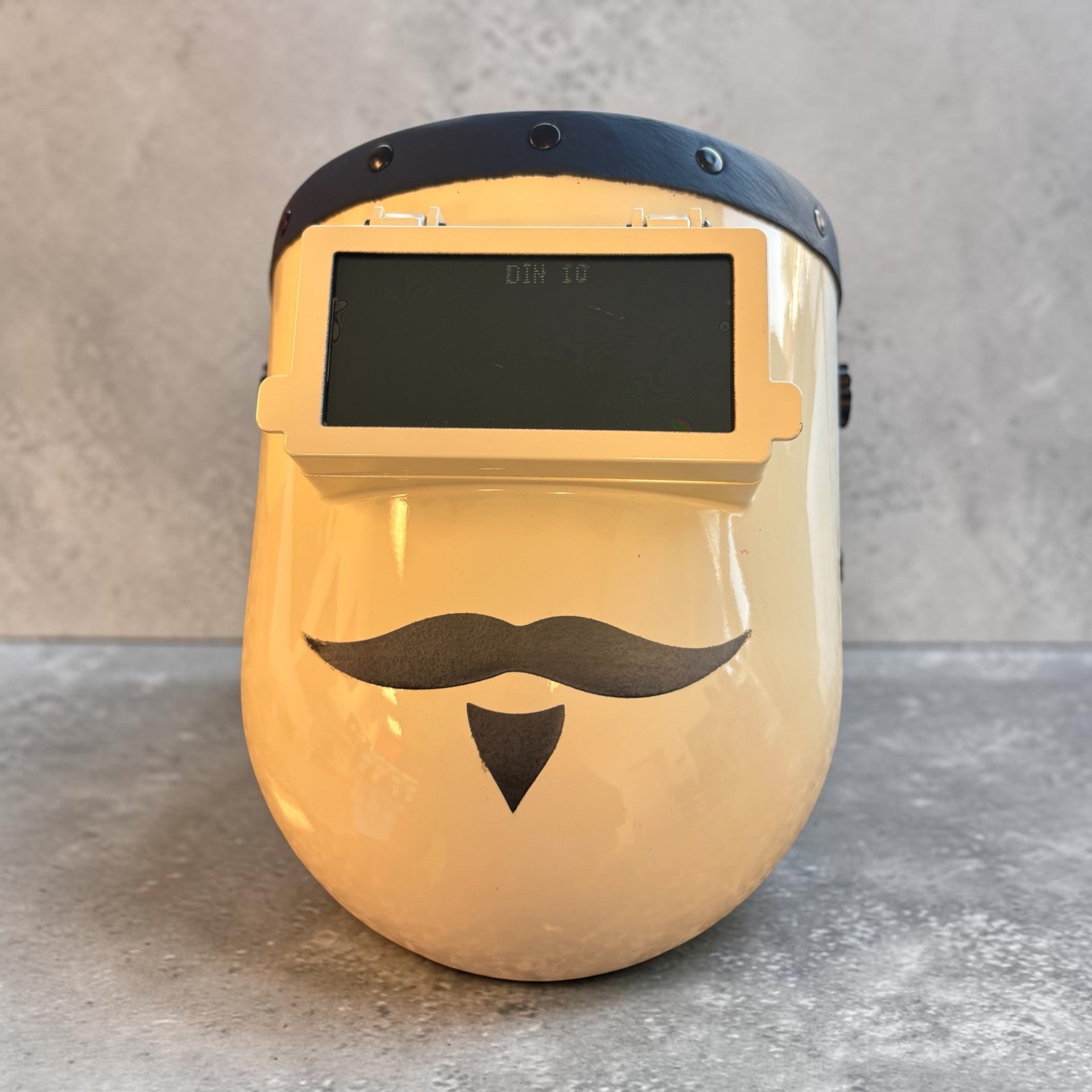 Mustache Engraved Sugarscoop