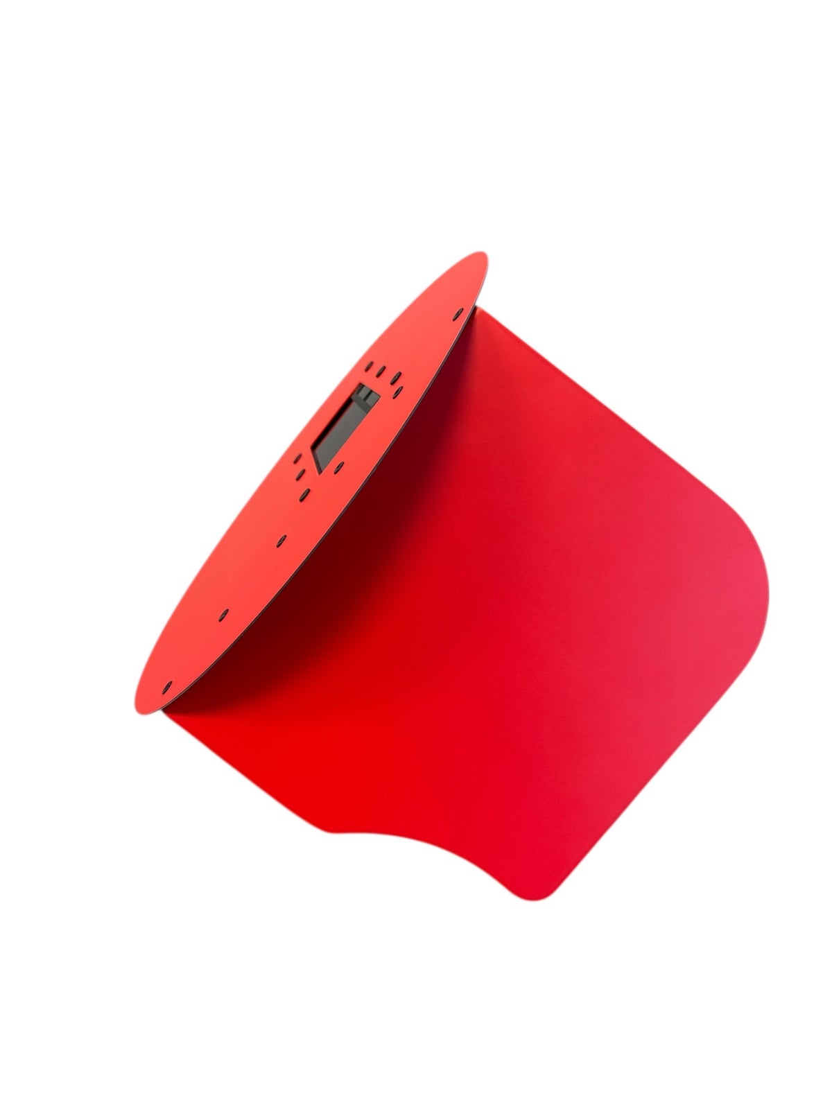 Red Round Carbon Fiber Pancake photo 2