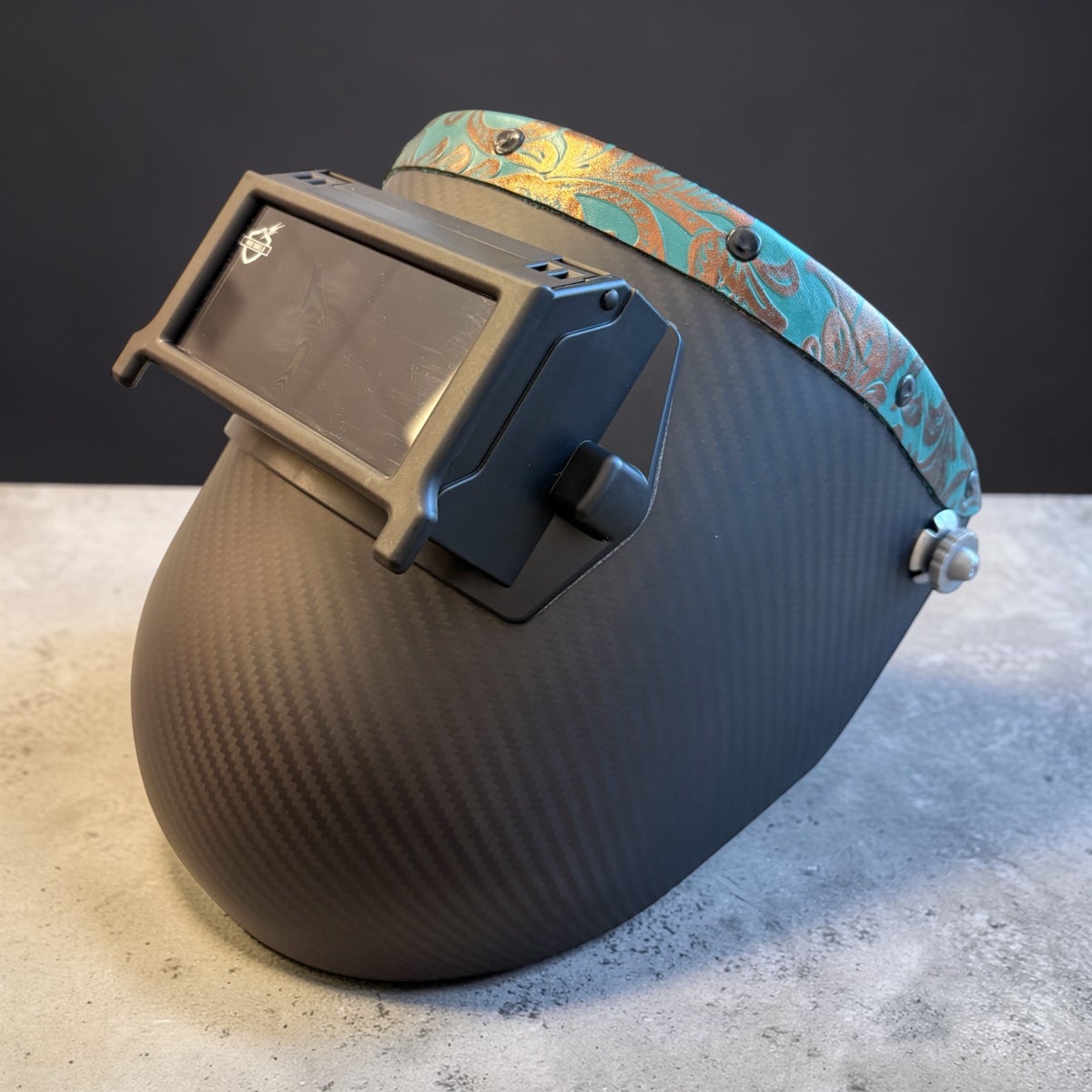 Turquoise Carbon Fiber Sugarscoop photo 3