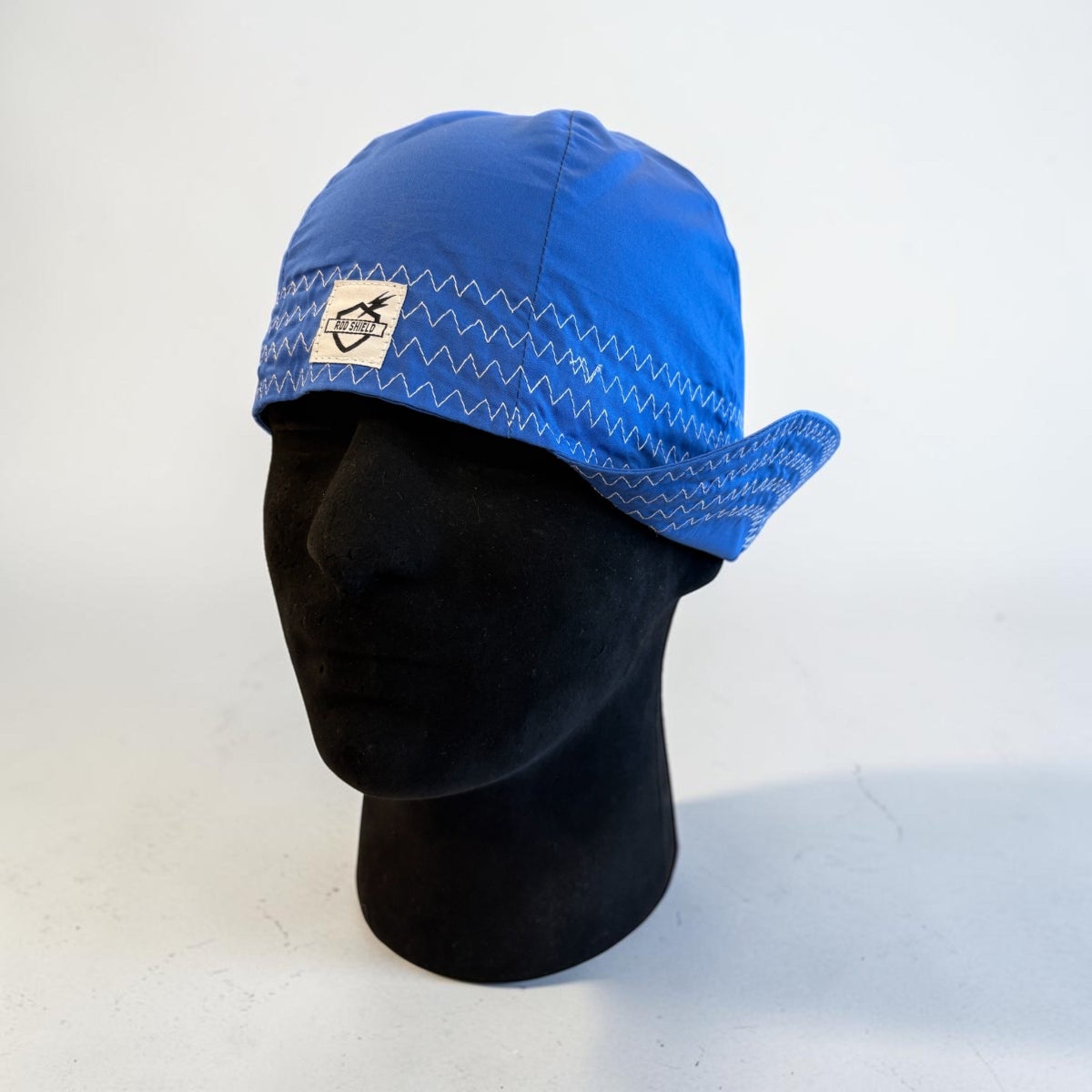 Blue Six Panel Welding Cap photo 2