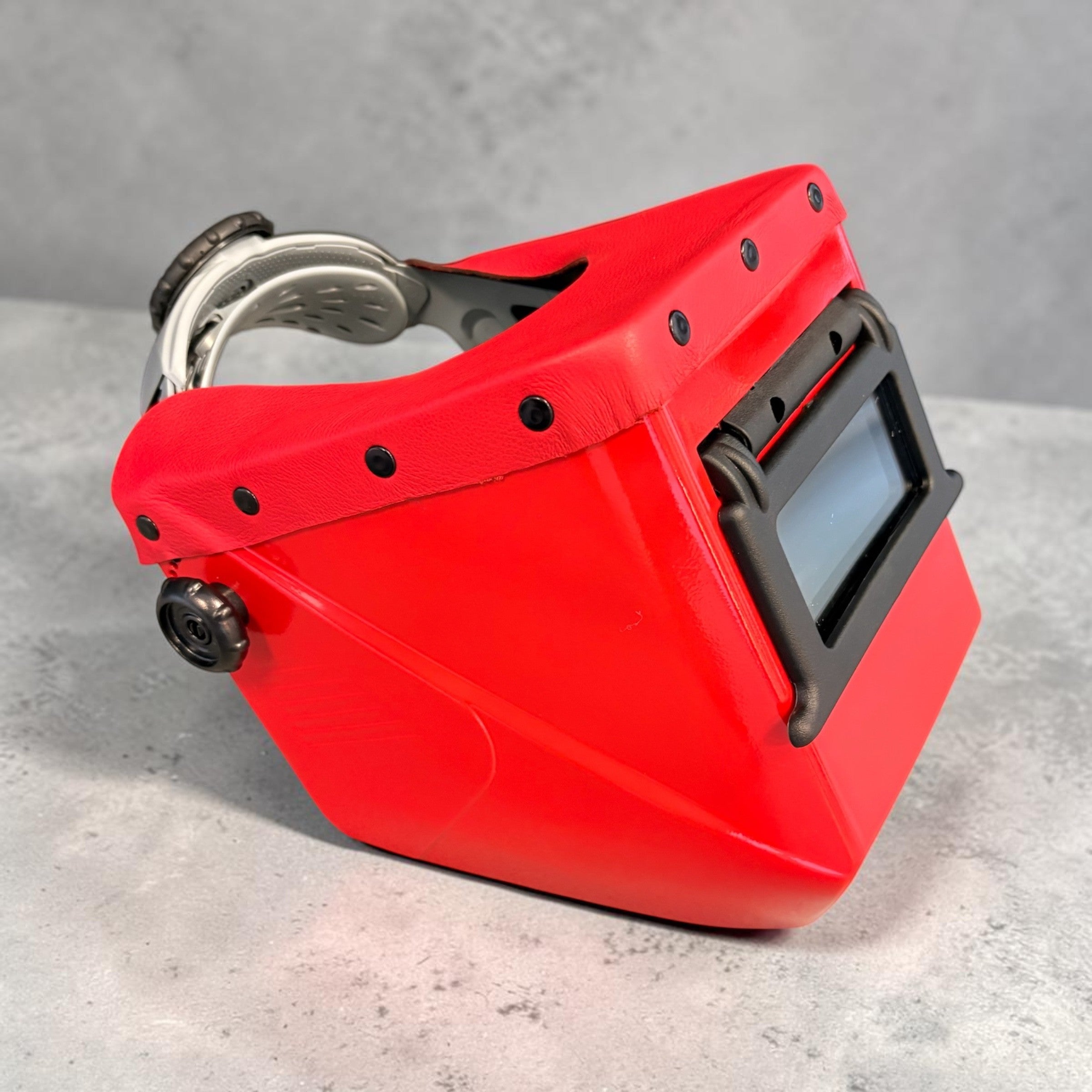 Red Jackson Welding Hood