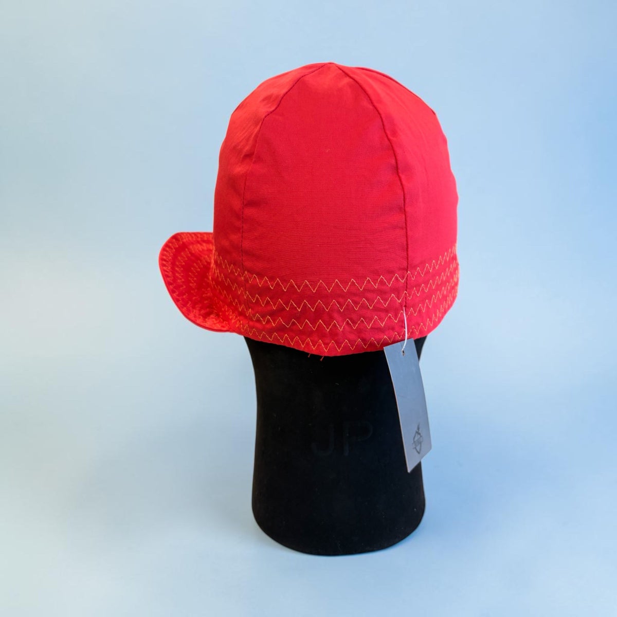 Red Six Panel Welding Cap photo 4