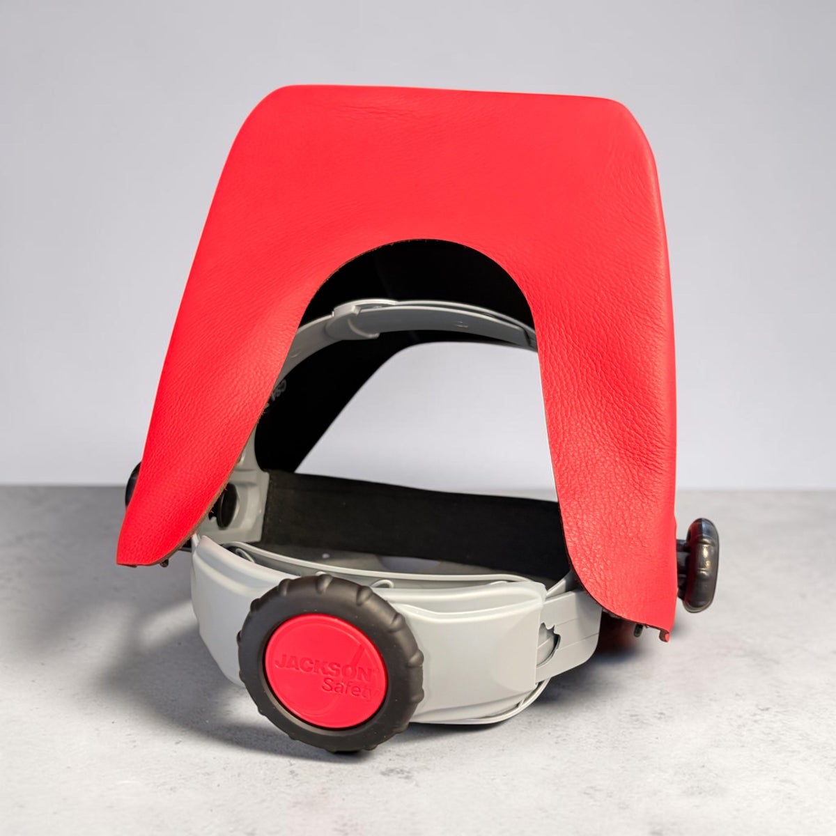 Red Jackson Welding Hood photo 2