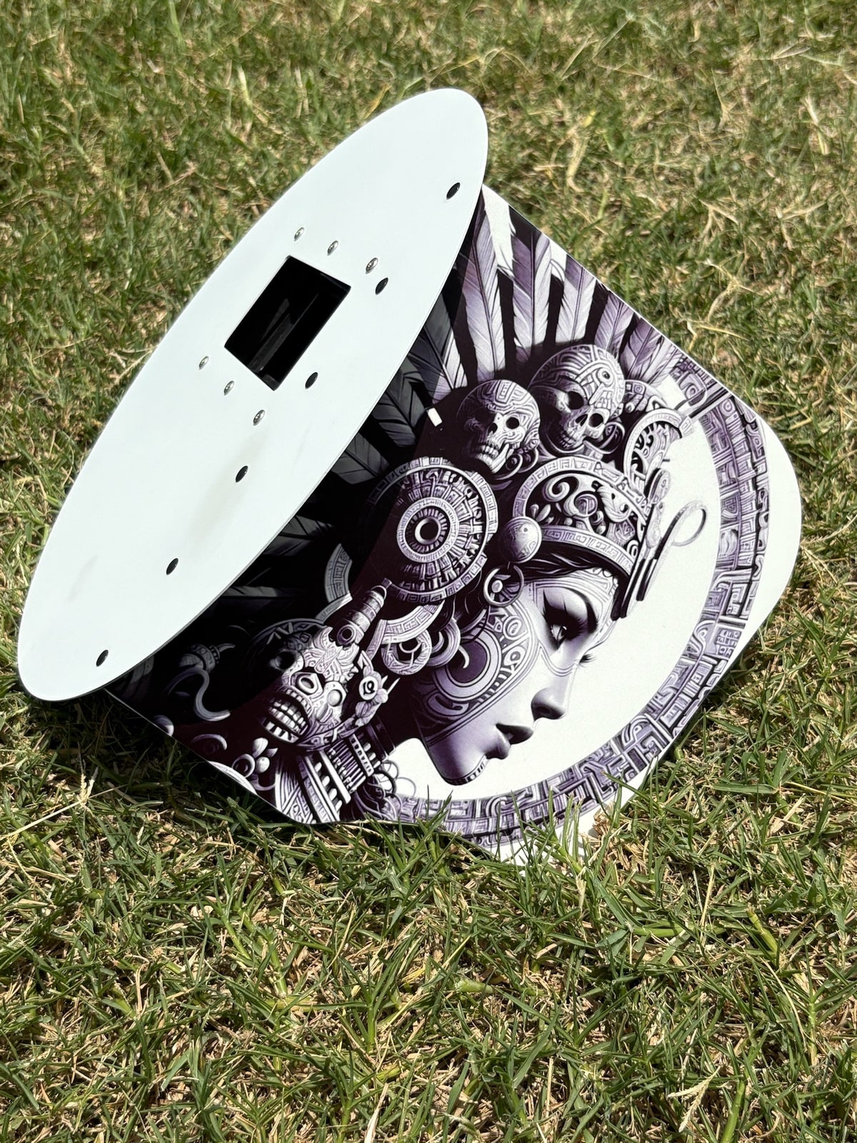 Aztec Princess Round Carbon Fiber Pancake photo 3