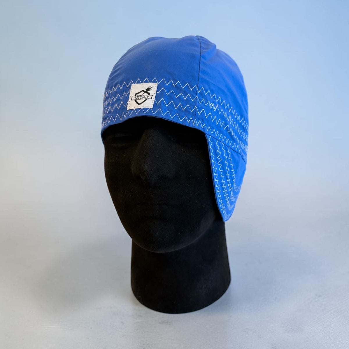Blue Six Panel Welding Cap photo 3
