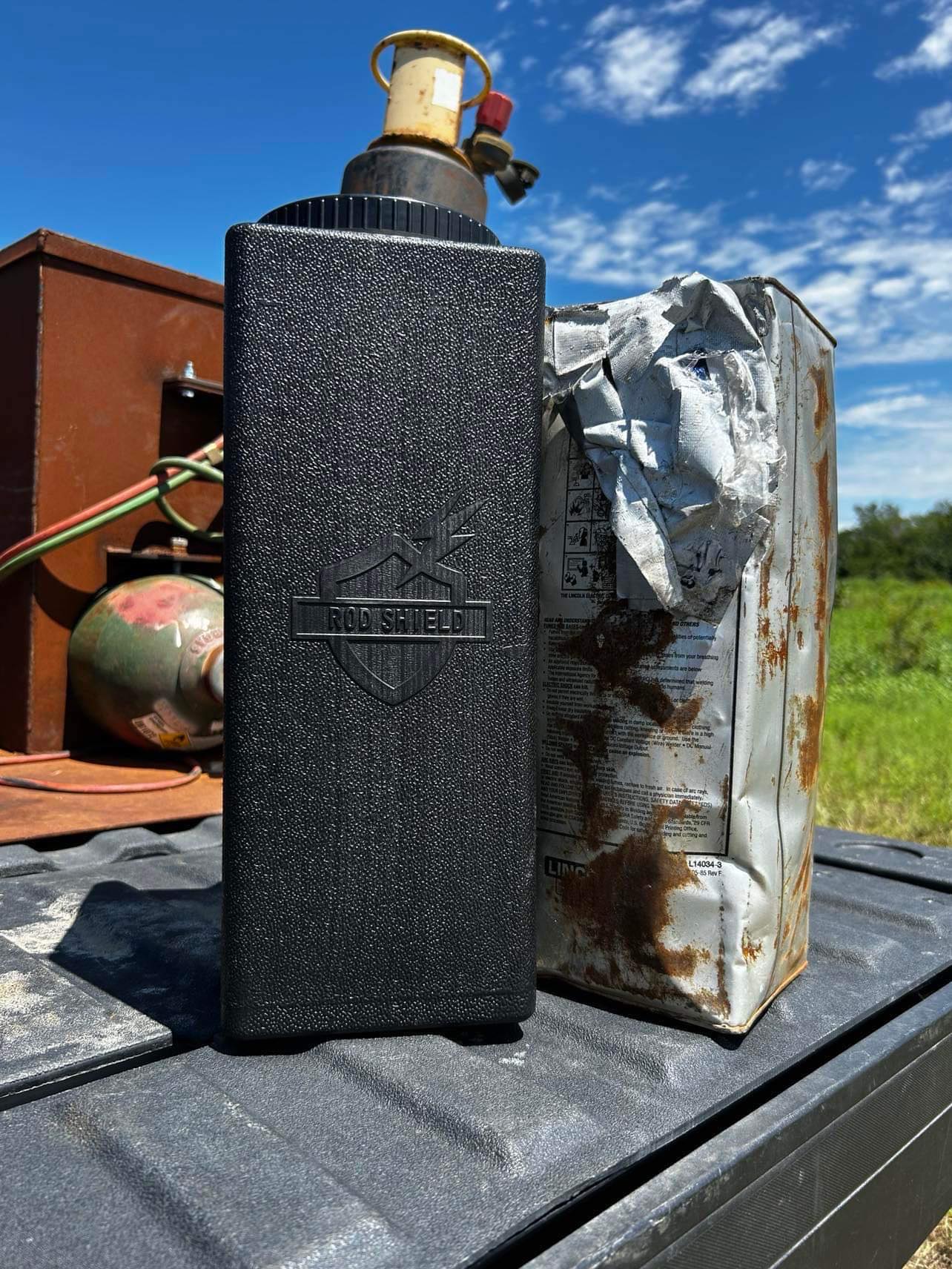 50 lb Welding Rod Container