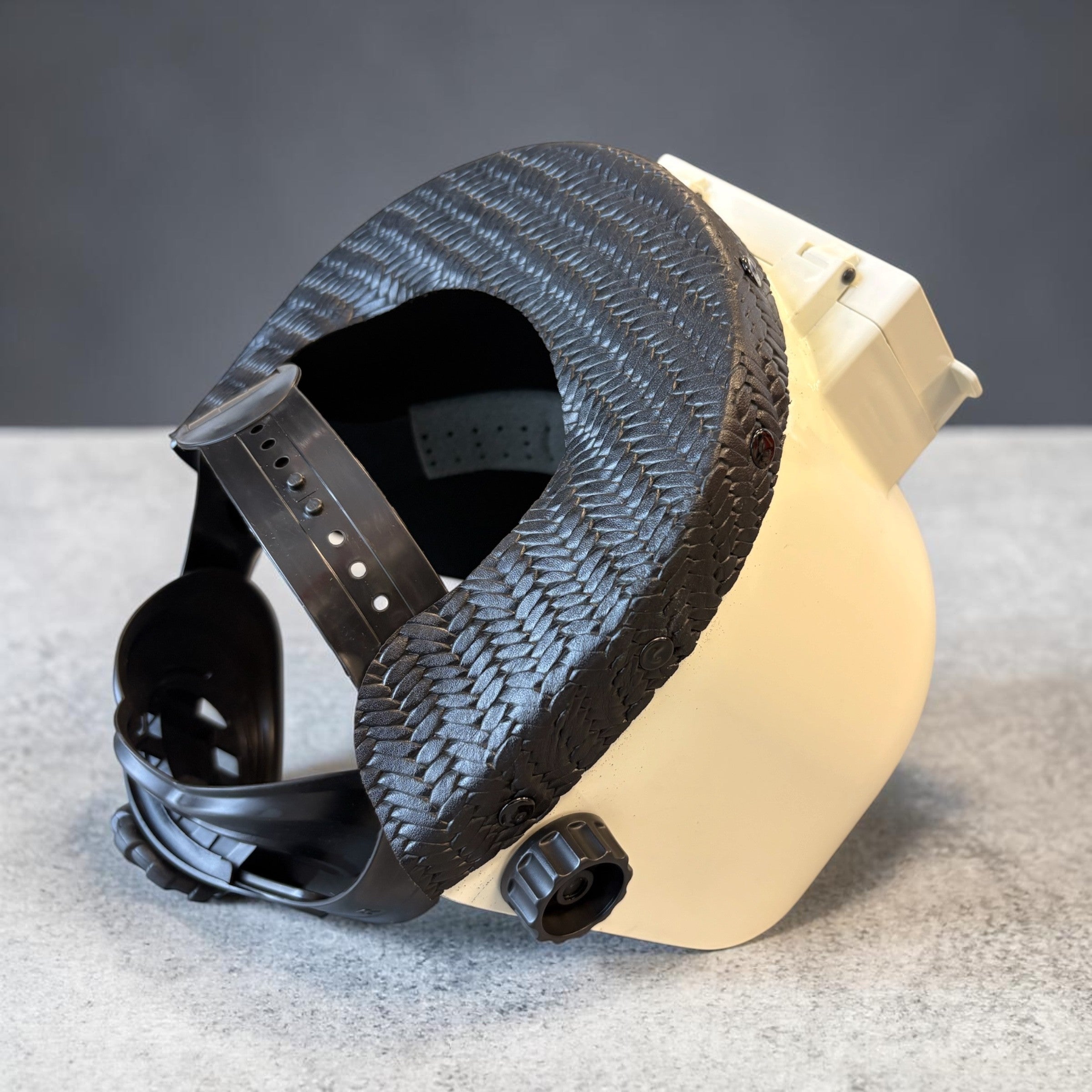 Black Basket Weave Leather Sugarscoop