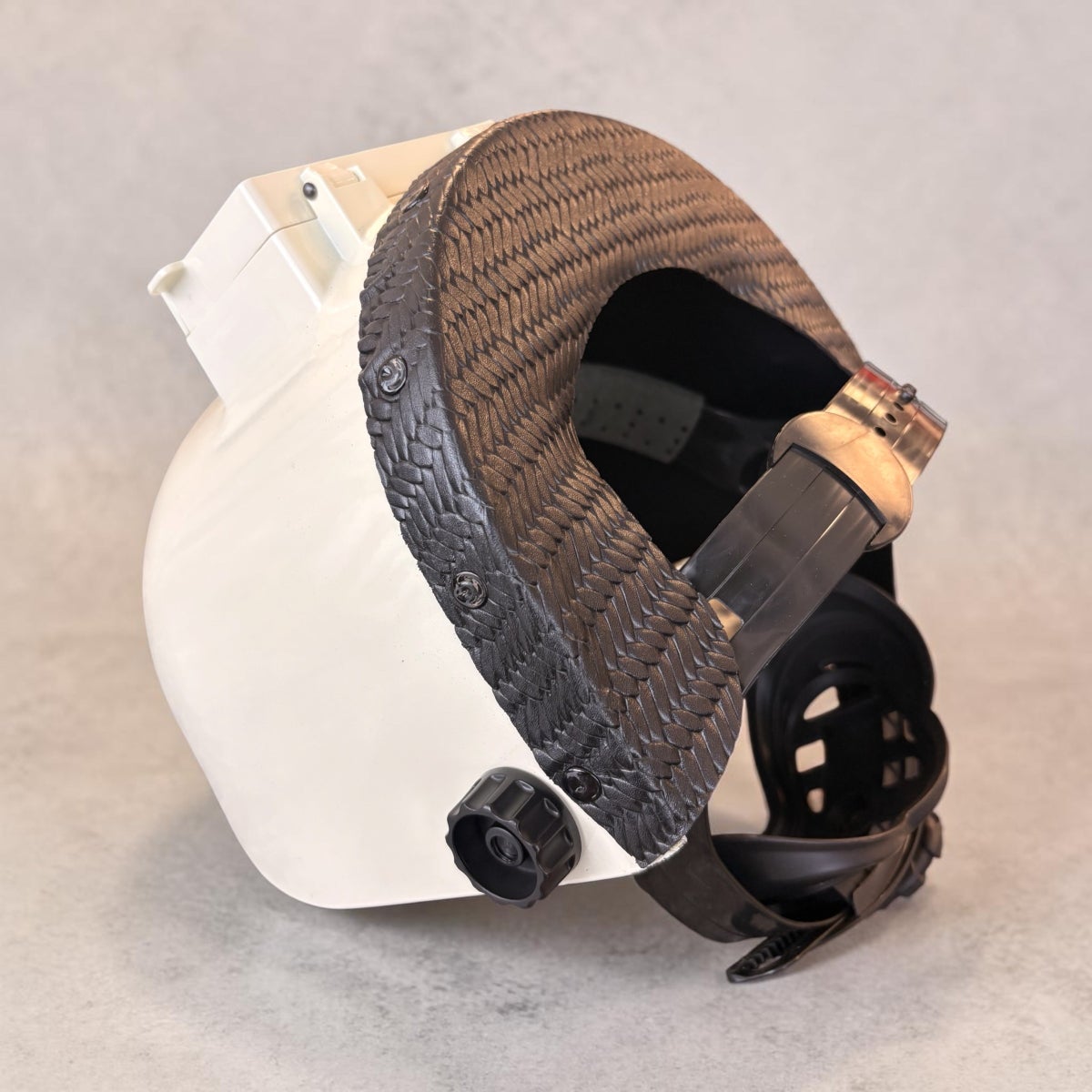 Black Basket Weave Leather Sugarscoop photo 2
