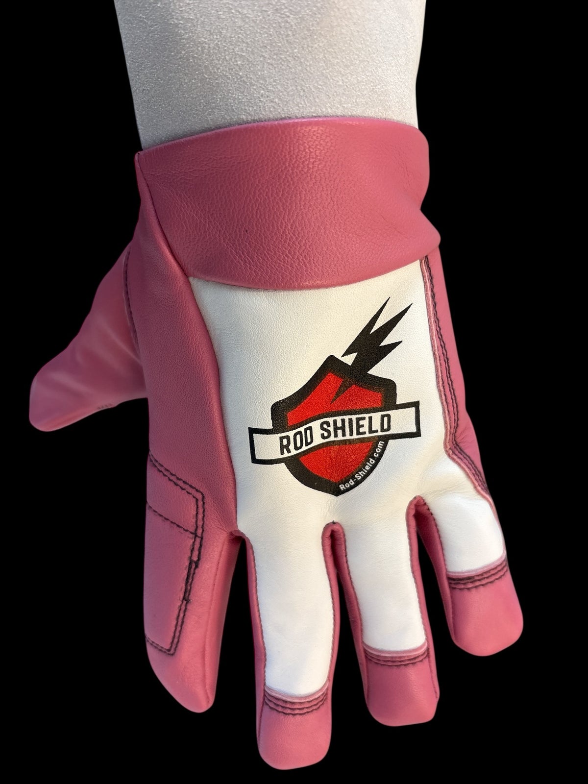 Pink Stick Welding Gloves photo 3