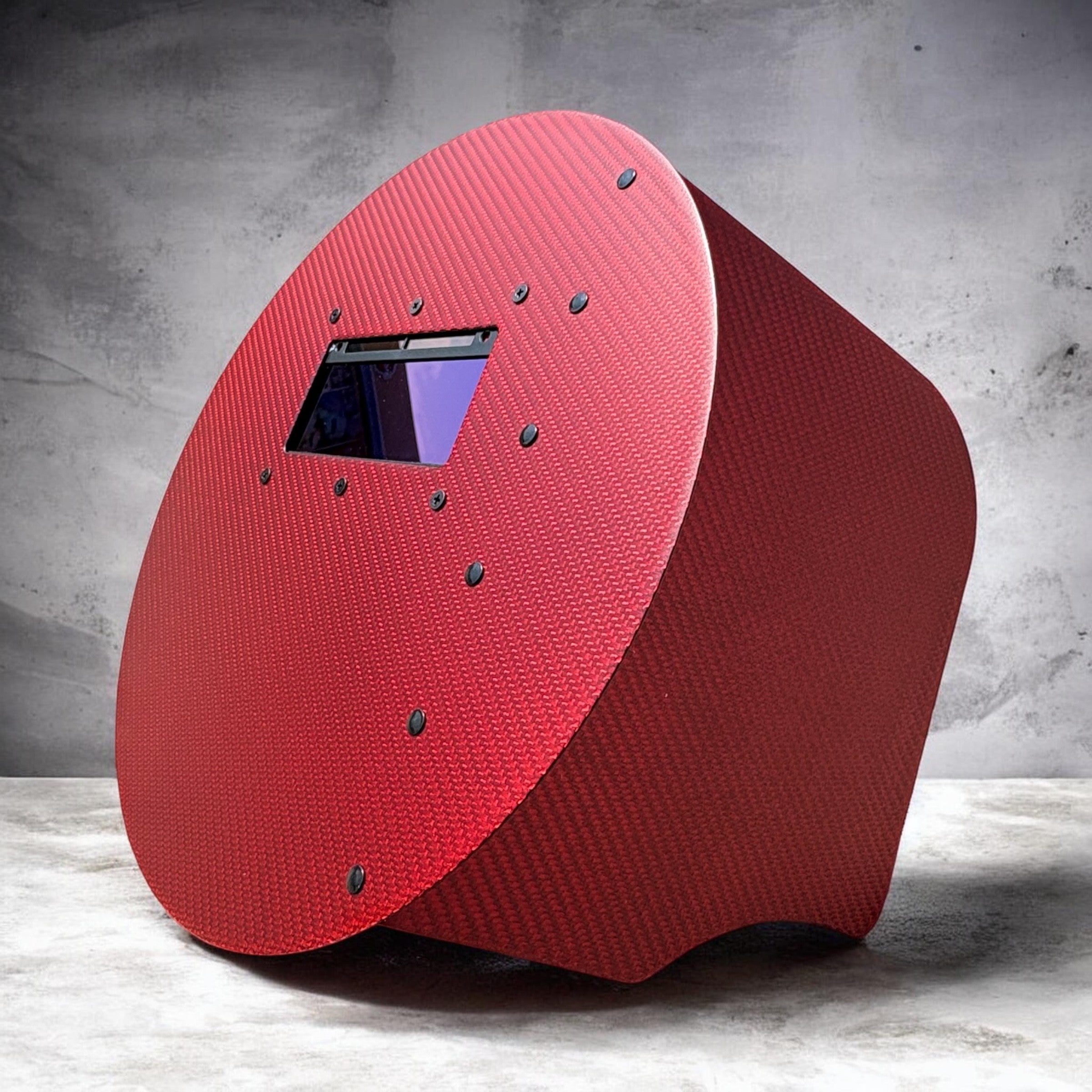 Red Carbon Fiber Pancake